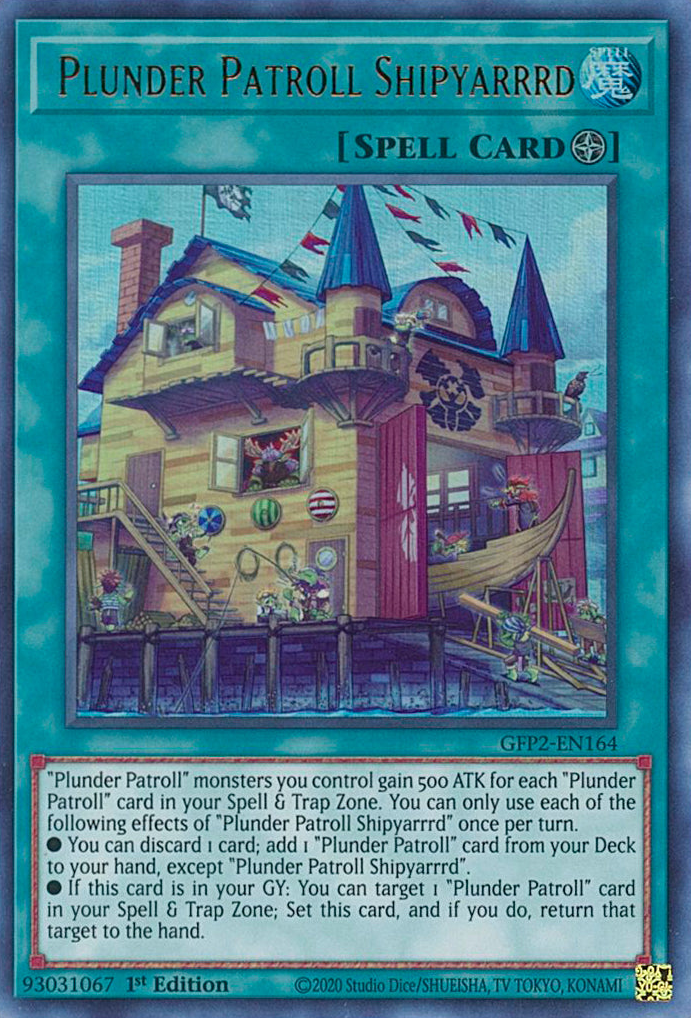Plunder Patroll Shipyarrrd [GFP2-EN164] Ultra raro 