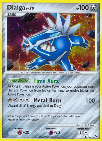 Dialga (6/127) [Platino: Conjunto básico] 