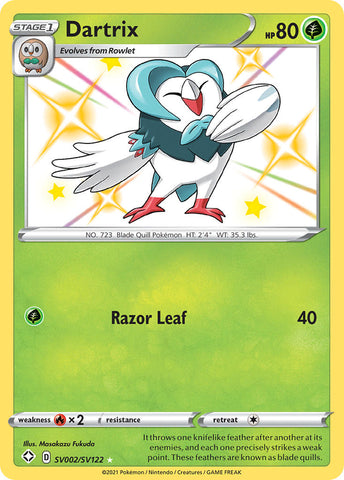 Dartrix (SV002/SV122) [Espada y escudo: Destinos brillantes] 