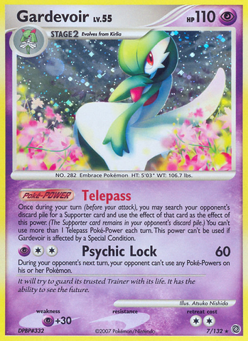 Gardevoir (7/132) [Diamante y perla: maravillas secretas] 