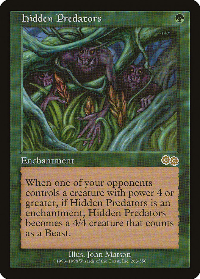 Depredadores ocultos [La saga de Urza] 