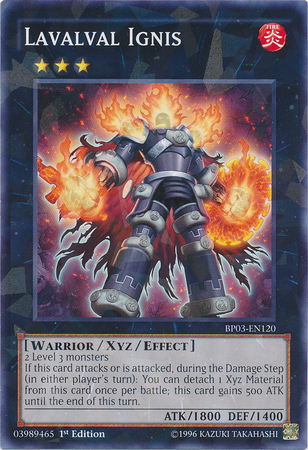 Lavalval Ignis [BP03-EN120] Shatterfoil Raro 