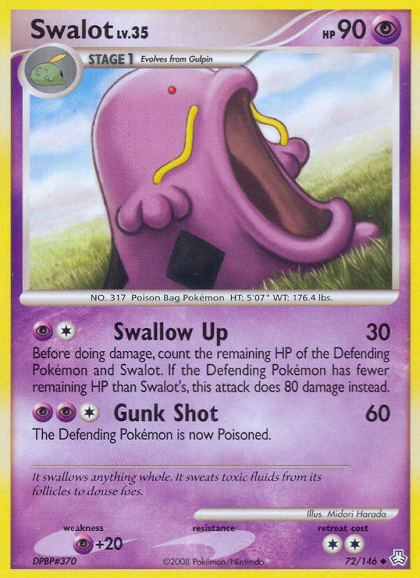 Swalot (72/146) [Diamante y Perla: Leyendas despiertas] 