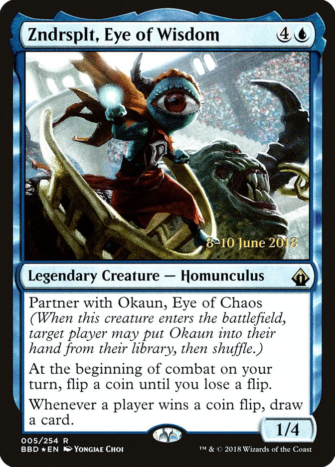 Zndrsplt, Ojo de la Sabiduría [Promociones de presentación de Battlebond] 