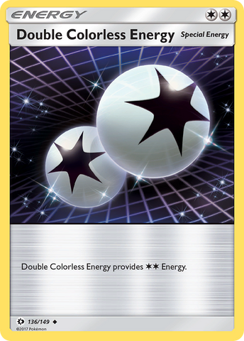 Doble energía incolora (136/149) [Sol y Luna: Conjunto básico] 