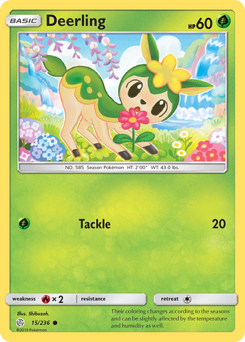 Deerling (15/236) [Sol y Luna: Eclipse cósmico] 