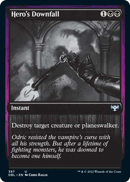 La caída del héroe [Innistrad: función doble] 