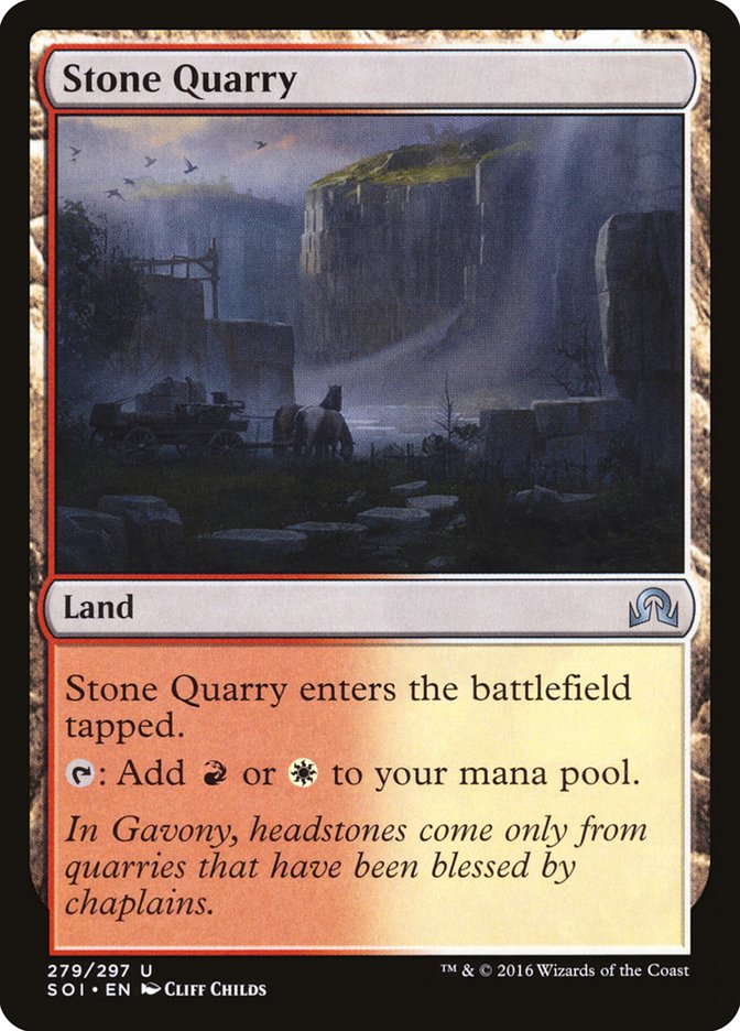 Cantera de piedra [Sombras sobre Innistrad] 
