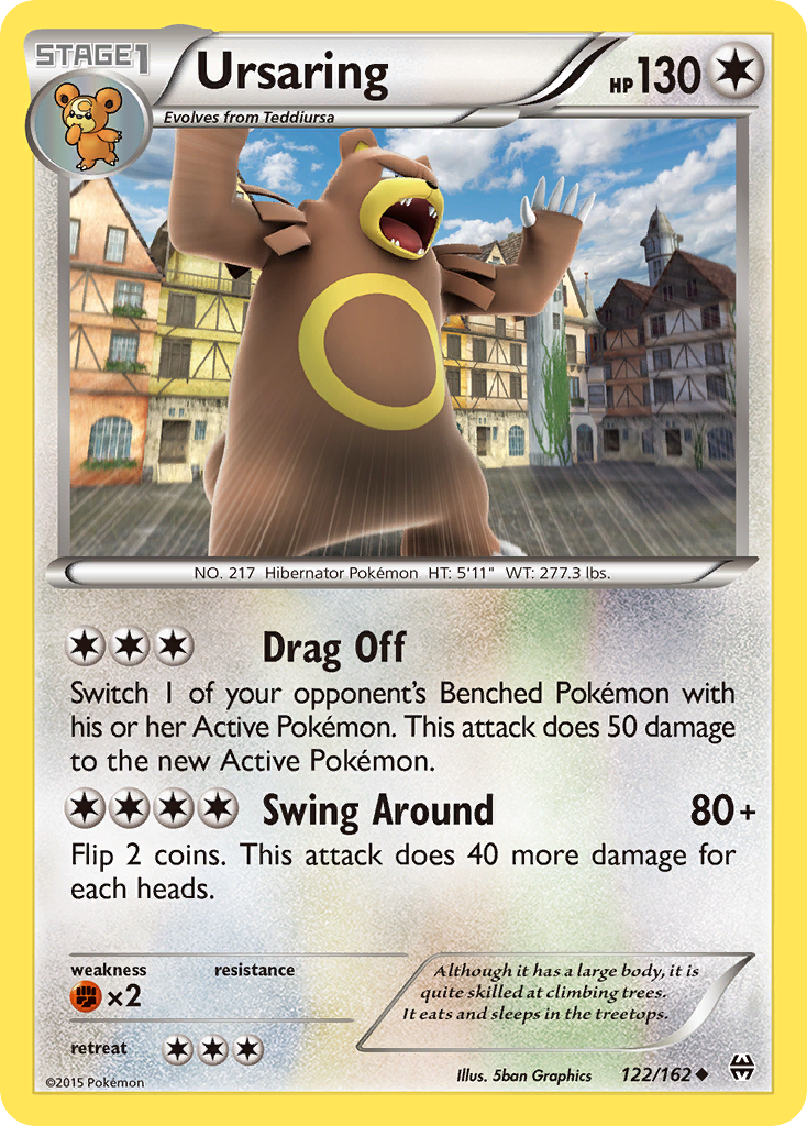 Ursaring (122/162) [XY: AVANCE] 