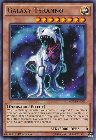 Galaxy Tyranno [MP15-EN003] Raro 
