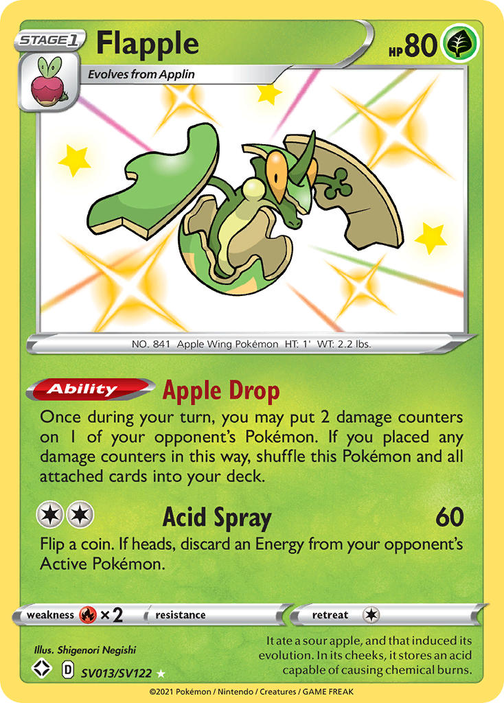 Flapple (SV013/SV122) [Espada y escudo: Destinos brillantes] 