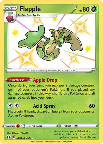 Flapple (SV013/SV122) [Espada y escudo: Destinos brillantes] 