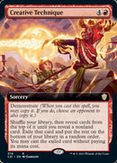 Técnica creativa (arte extendido) [Commander 2021] 