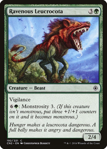 Leucrocota voraz [Conspiración: Toma la corona] 