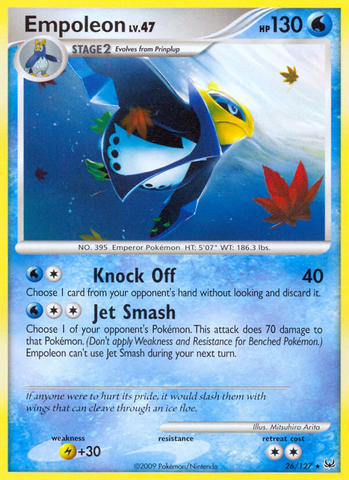 Empoleon (26/127) [Platino: Conjunto básico] 