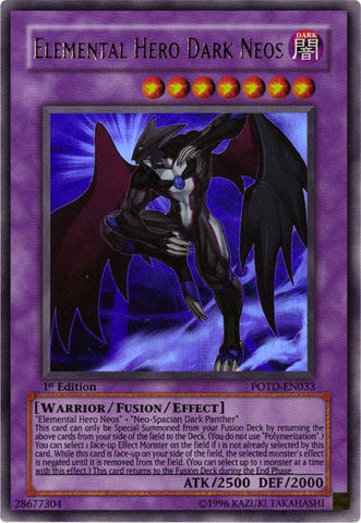Héroe elemental Dark Neos [POTD-EN033] Ultra raro 