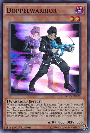 Doppelwarrior [LC5D-EN020] Súper raro 
