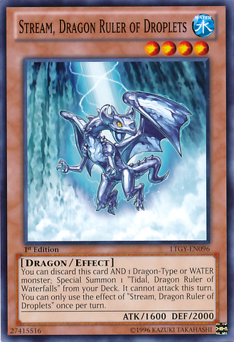 Corriente, Dragón Gobernante de las Gotas [LTGY-EN096] Común 