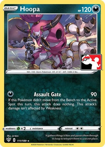 Hoopa (111/189) [Paquete de premios Serie uno] 