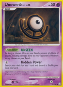 Unown U (78/146) [Diamante y Perla: Leyendas despiertas] 