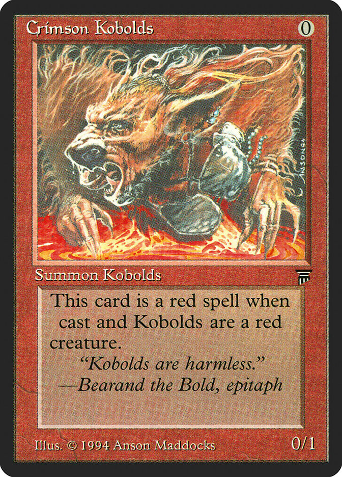 Kobolds carmesí [Leyendas] 