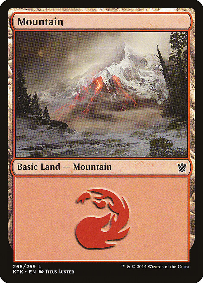 Montaña (265) [Khans de Tarkir] 