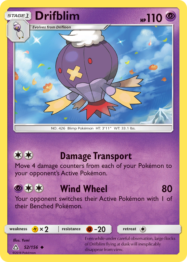 Drifblim (52/156) [Sol y Luna: Ultra Prisma] 