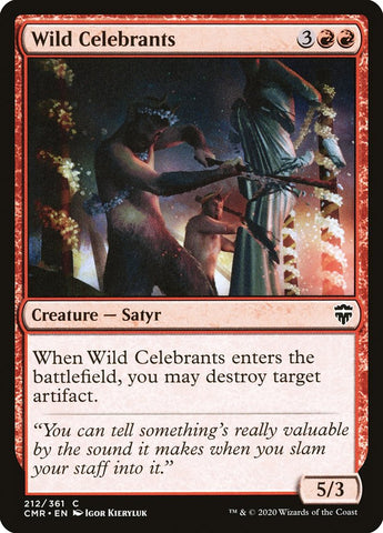 Celebrantes salvajes [Commander Legends] 