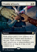 Promesa de lealtad (arte extendido) [Commander 2021] 
