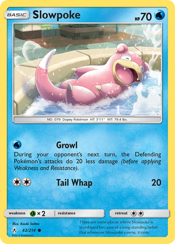Slowpoke (42/214) [Sol y Luna: Vínculos inquebrantables] 