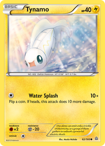 Tynamo (62/160) [XY: Choque primigenio] 