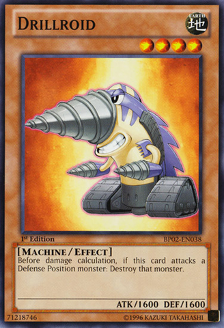 Drillroid [BP02-EN038] Mosaico Raro 