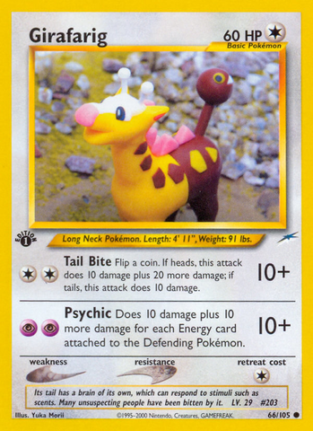 Girafarig (66/105) [Neo Destiny 1.ª edición] 