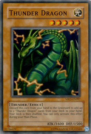 Dragón del Trueno [MRD-EN097] Impresión corta 