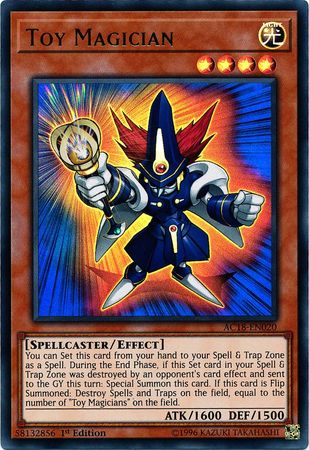 Mago de juguete [AC18-EN020] Ultra raro 