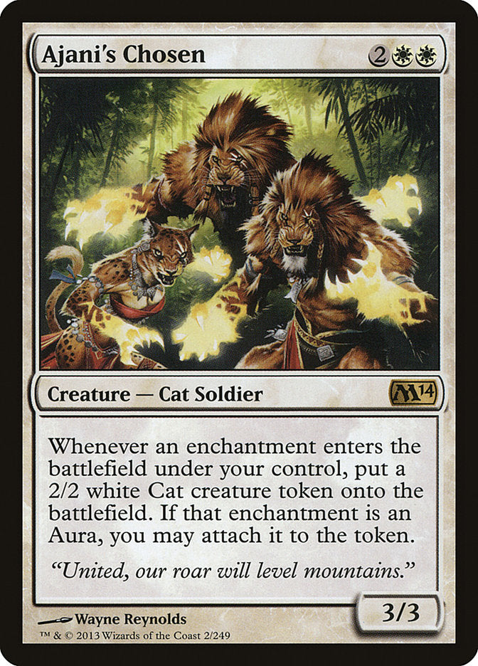 El Elegido de Ajani [Magic 2014] 