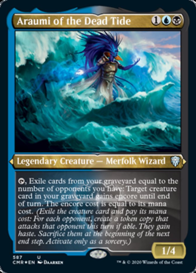 Araumi de la marea muerta (grabado) [Commander Legends] 