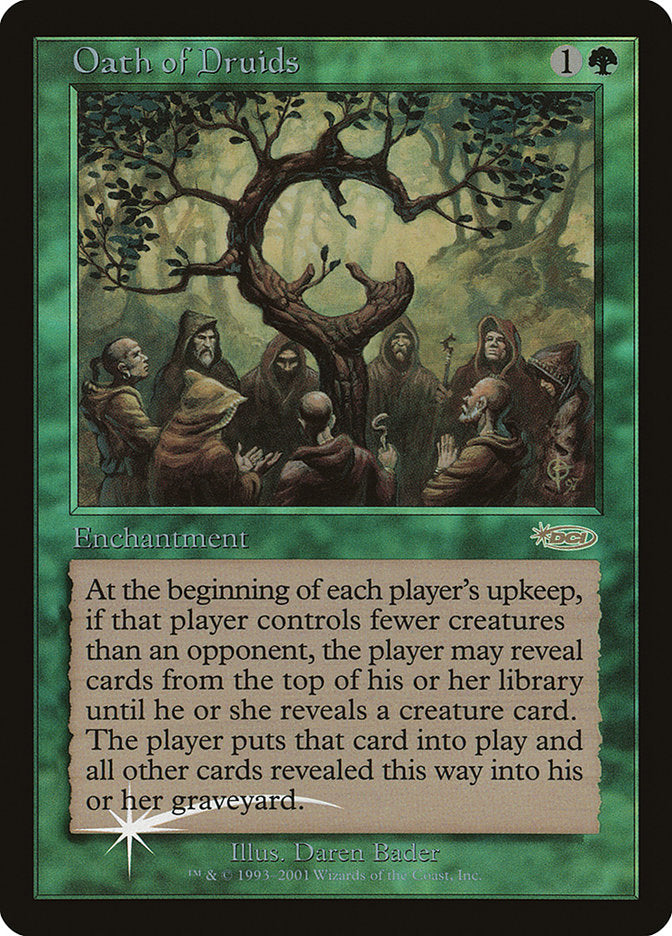 Juramento de los druidas [Tarjetas de regalo para jueces 2001] 