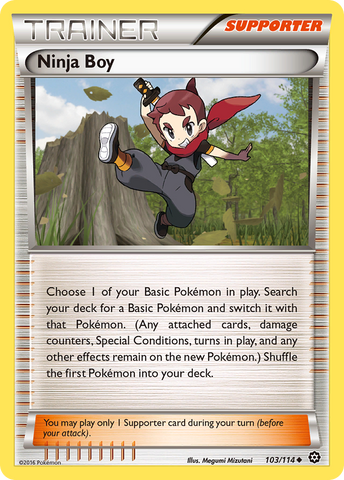 Chico Ninja (103/114) [XY: Asedio de vapor] 
