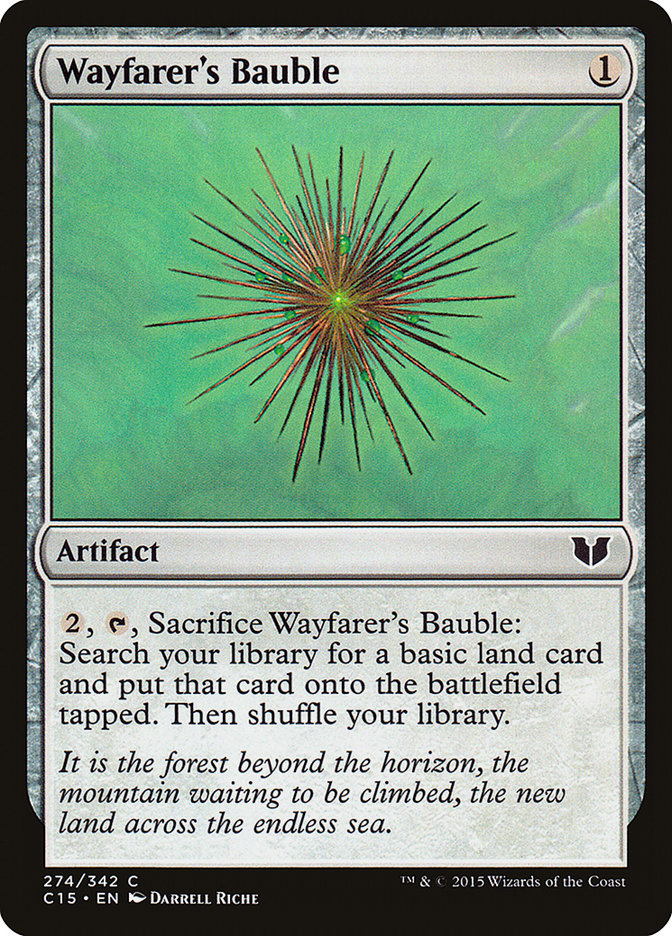 Adorno del caminante [Commander 2015] 