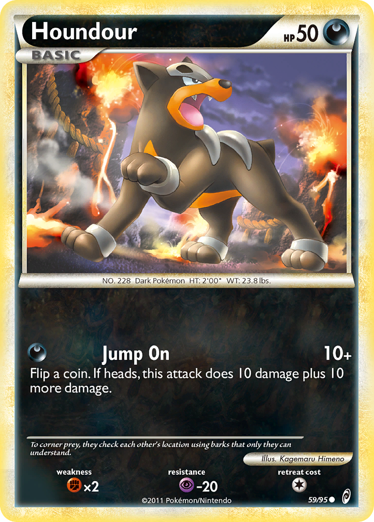 Houndour (59/95) [HeartGold y SoulSilver: Call of Legends] 
