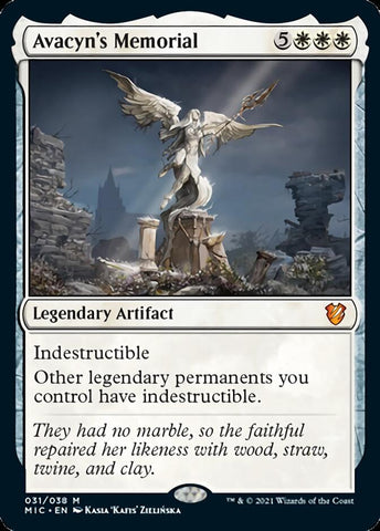 Monumento a Avacyn [Innistrad: Comandante de la caza de medianoche] 