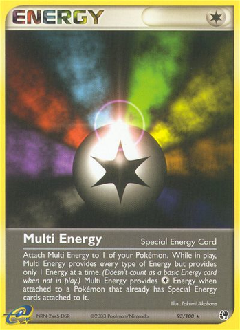 Energía múltiple (93/100) [EX: Tormenta de arena] 