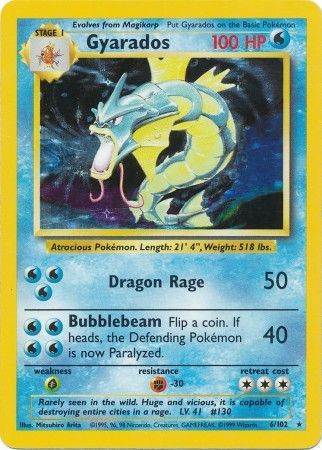 Gyarados (6/102) [Conjunto básico ilimitado] 