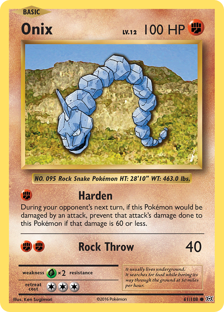 Onix (61/108) [XY: Evoluciones] 