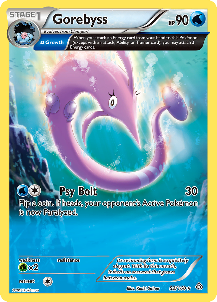 Gorebyss (52/160) [XY: Choque primigenio] 