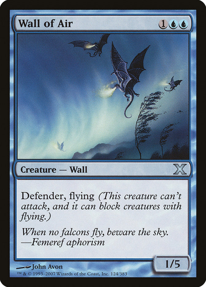 Muro de aire [Décima edición] 