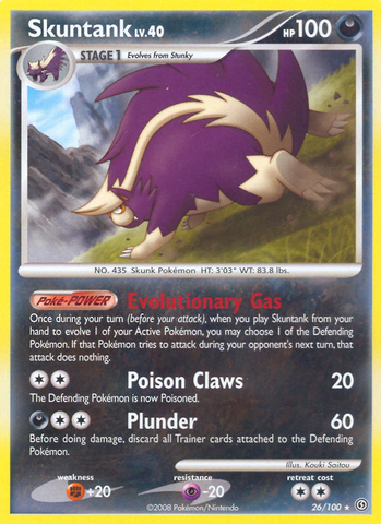 Skuntank (26/100) [Diamante y Perla: Stormfront] 