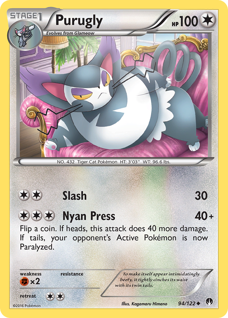 Purugly (94/122) [XY: Punto de ruptura] 