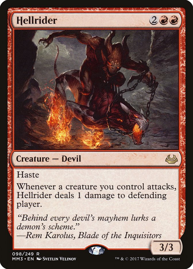 Hellrider [Maestros modernos 2017] 